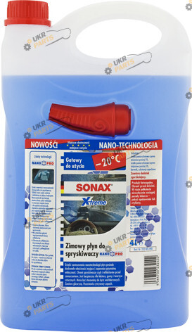 Жидкость омывателя готовая зимняя Sonax Xtreme NanoPro -20 °C 4 л (232405)