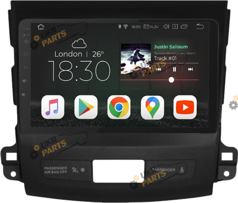 Штатная автомагнитола Gazer CM5509-CW6 Mitsubishi (29025)