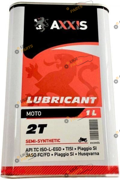 Моторное масло Axxis MOTO 2T 10W-40 1 л (AX-2055)