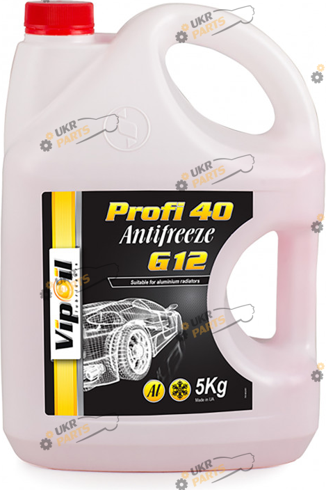 Антифриз Vipoil Profi 40 G12 красный 5 л (701403)