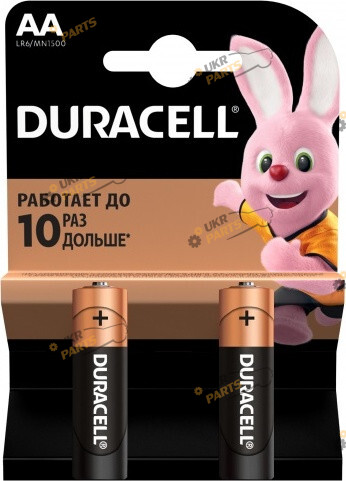 Батарейка Duracell LR06 MN1500 AA 2 шт. (6409640)