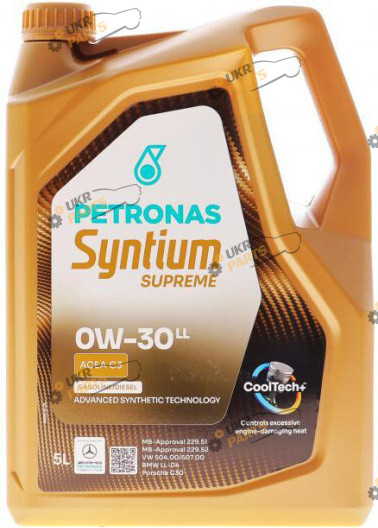 Моторное масло Petronas Syntium Supreme LL 0W-30 5 л (71226M12EU)