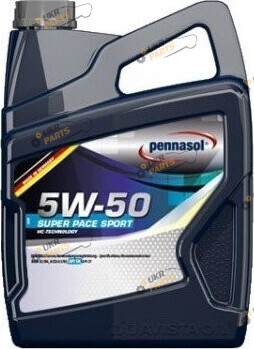 Моторное масло Pennasol SUPER PACE SPORT 5W-50 5 л (PENNASOL SUPER PACE SPORT SAE 5W50 5L)