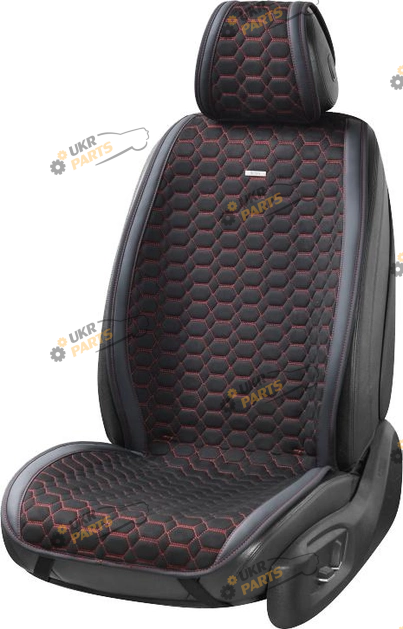Накидка для сидений Beltex Monte Carlo черно-красные (BX81160)