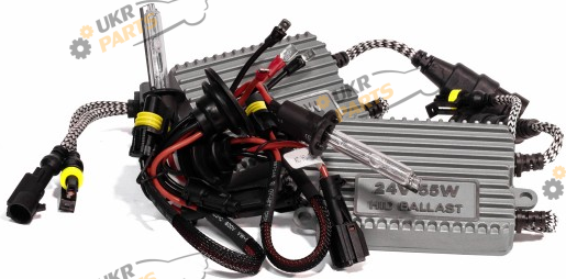 установочный комплект Ксенон КВАНТ 5000К 24v с блоками AC H1 5000 K (00-00003631)