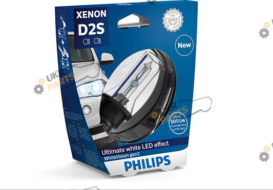 лампа Ксенон Philips White Vision gen2 D2S (PS 85122 WHV2 S1)