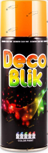 Аэрозольная краска Deko Blik желтый 400 мл (RAL 1033)
