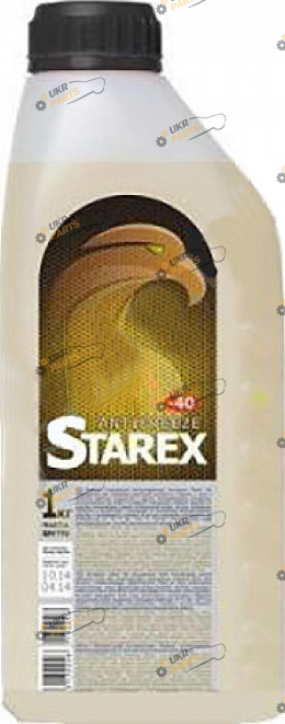 Антифриз Starex G11 жёлтый 1 л (700650)