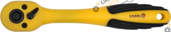 Трещетка 1/4 дюйма Vorel 72 зубца, L=155 мм (53575)
