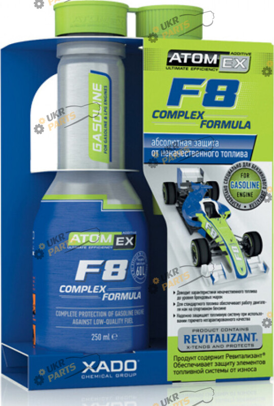 Присадка для бензина Xado Atomex F8 Complex Formula Petrol 0.25 л (XA 40313	)