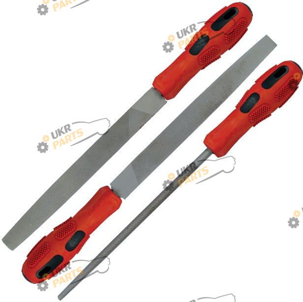 Напильник Intertool набор 3 шт 200 мм (HT-3703)