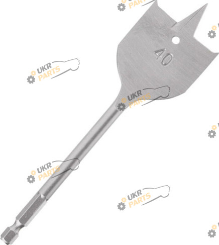 Сверло перьевое по дереву Intertool HEX 40 мм (SW-0040)