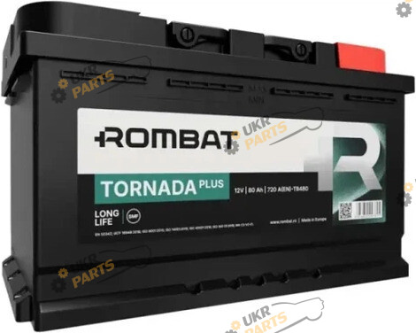 Автомобильный аккумулятор Rombat 80 Ач (TB480N)
