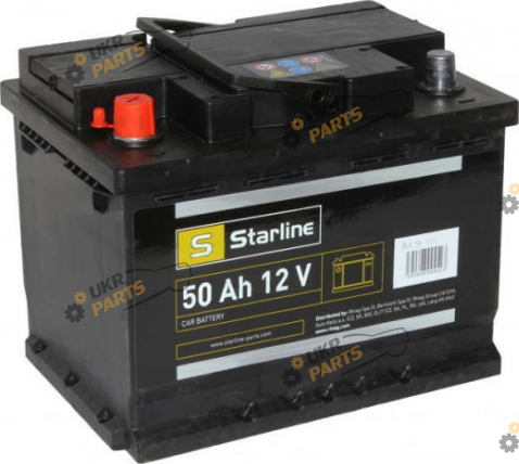 Автомобильный аккумулятор Starline Energy 400 En, L+ 50 Ач (S BE 50L-400)