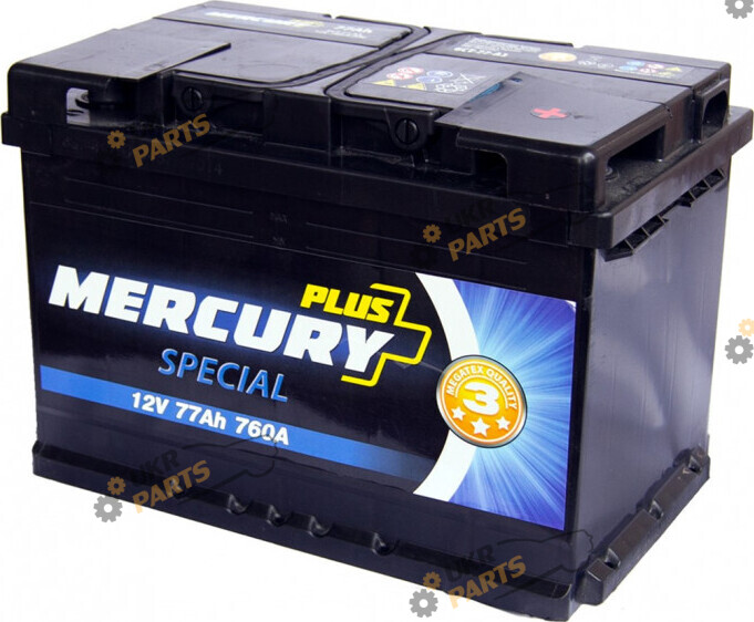 Автомобильный аккумулятор Mercury Special Plus 77 Ач (P47291)