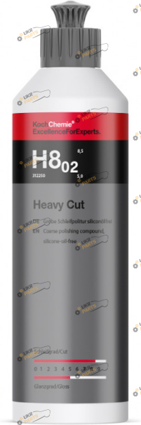 Полироль для кузова Koch Chemie Heavy Cut 8.02 сильно абразивна 1 л (312001)