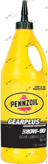 Масло трансмиссионное Pennzoil Gearplus Oil 80W-90 0.946 л (550042102)