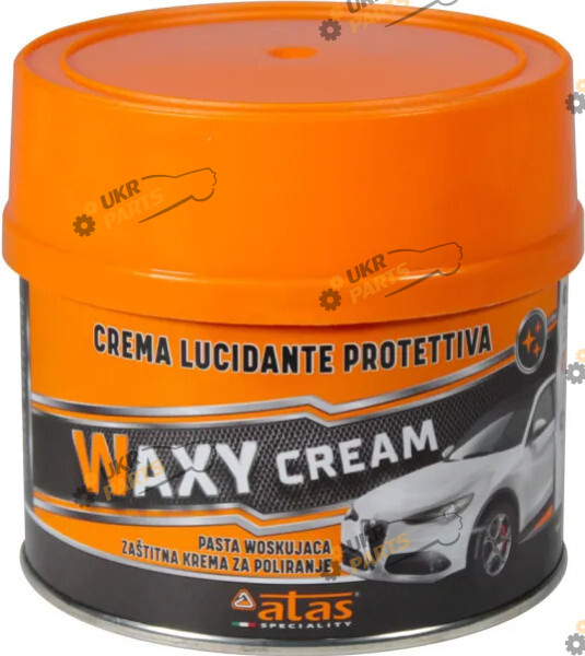 Полироль для кузова ATAS WAXY-CREAM 0.25 л (Паста полірувальна WAXY-CREAM 250ml)
