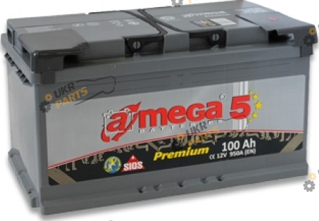 Автомобильный аккумулятор A-Mega 5 100 Ач (24836)