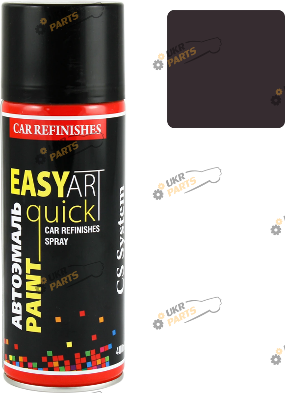 Аэрозольная краска CS System Easy Art Quick Paint 793 темно-коричневая 400 мл (CS1793)