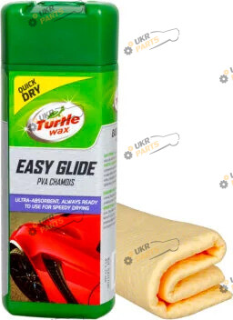Замшевая салфетка для кузова Turtle Wax в тубусі 430 мм х 320 мм (X4251)