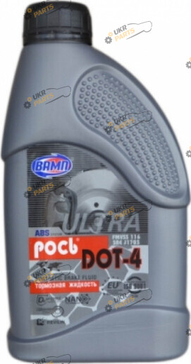 Тормозная жидкость Вамп DOT 4 Рось ДОТ-4 Полюс 0.5 л (4595)