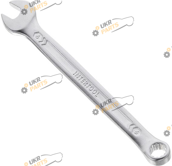Ключ комбинированный Intertool 6 мм Storm Cr-V (XT-1006)
