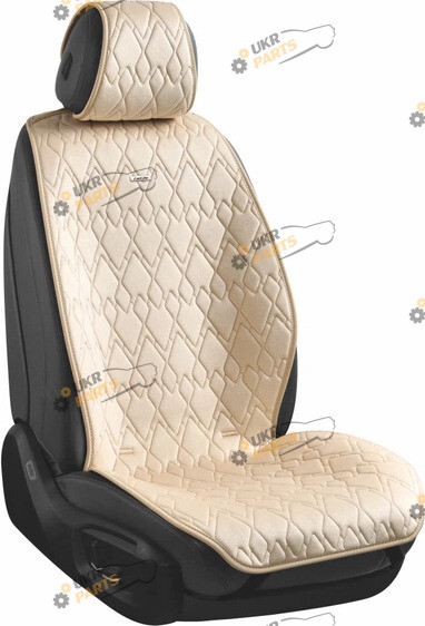 Накидка для сидений Carlife Racer бежевые (SC20304)