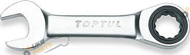 Ключ комбинированный Toptul с трещеткой 18 мм укороченный 18 мм (AOAB1818)