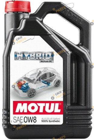 Моторное масло Motul Hybrid 0W-8 4 л (333407)