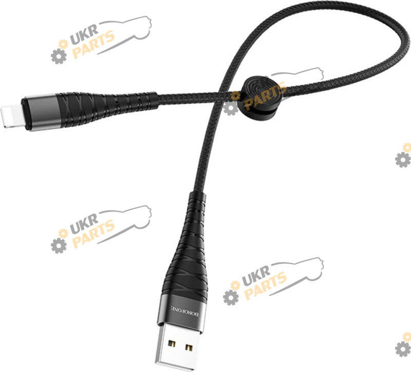 Кабель Borofone BX32 Black USB/Lightning 5 А (BX32LB0.25)