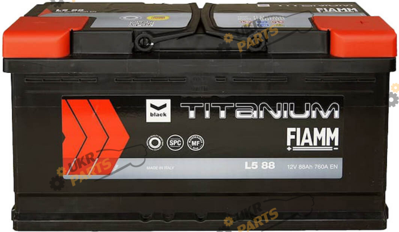 Автомобильный аккумулятор Fiamm Black Titanium L5 88 88 Ач (7905193)