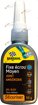Фиксатор резьбы на анаэробной основе Bardahl Fixe Ecrou Moyen Bleu 50 мл синий (49909)