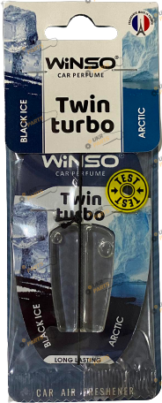 Ароматизатор Winso Twin Turbo | Black Ice & Arctic (538740)