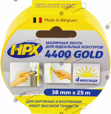 Малярная лента Hpx 4400 оранжевая 25 м / 38 мм (FP3825)