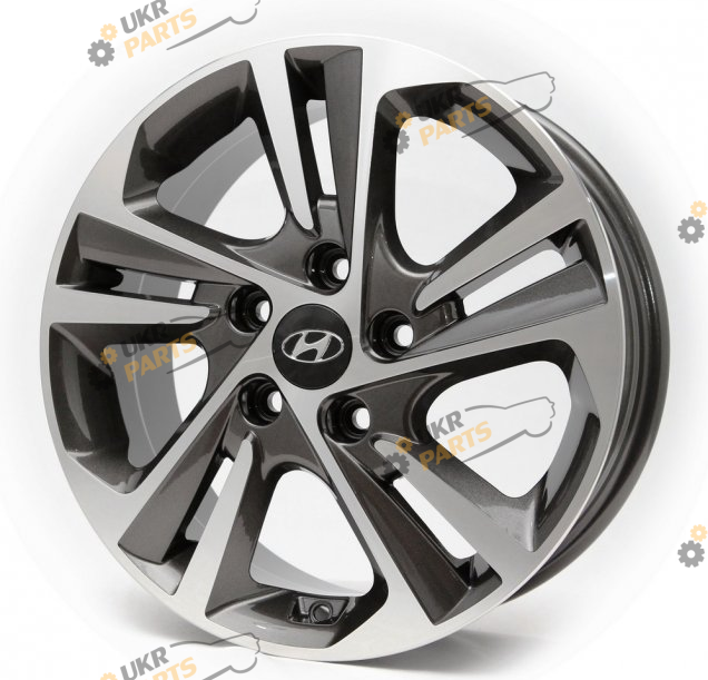 Литой диск Replica Hyundai RB41 (dark gun metal machined face) R16 (1001955247)