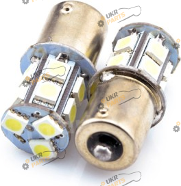 Лампочка AllLight T25 13 диодов 5050 1156 BA15S 12V двухэтажная (29049000)