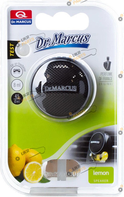 Ароматизатор DrMarkus Speaker Baily | Лимон (Ароматизатор рідкий в обдув Dr.Marcus SPEAKER Bialy Lemon 8ml)