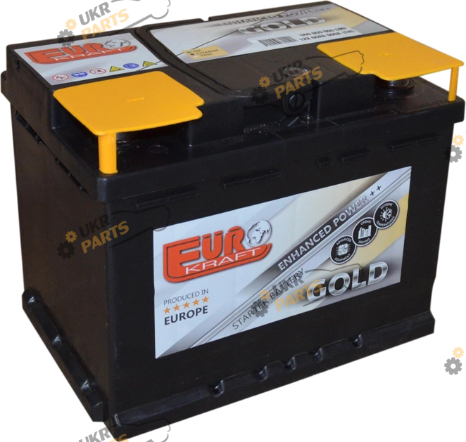 Автомобильный аккумулятор Monbat EUROKRAFT GOLD (-/+) EN600 60 Ач (СТ-00146920)