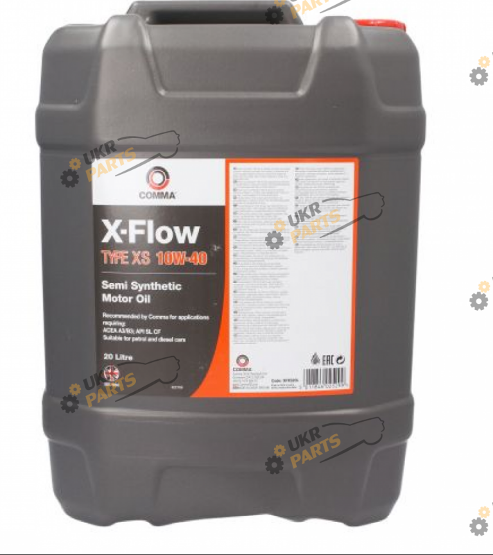 Моторное масло Comma X-FLOW XS 10W-40 20 л (XFLOWXS10W40SEMI20L)