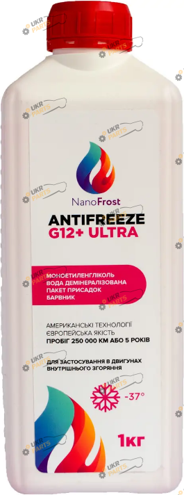 Антифриз NanoFrost Ultra G12+ розовый 1 л (AR1066)
