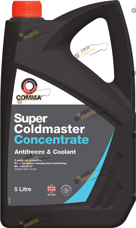 Концентрат антифриза Comma Super Coldmaster сине-зеленый 5 л (SCA5L)