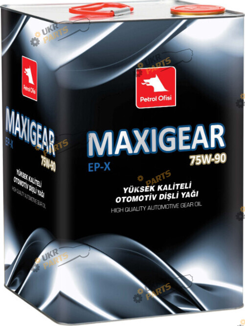 Масло трансмиссионное Petrol Ofisi Maxigear EP-X 75W-90 17 л (14403-22YG)