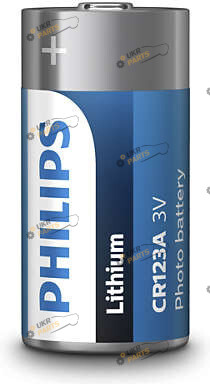 Батарейка Philips LITHIUM CR123A 1 шт. (PS CR123A/01B)