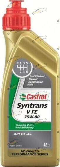 Масло трансмиссионное Castrol Syntrans V FE 75W-80 1 л (156C41)