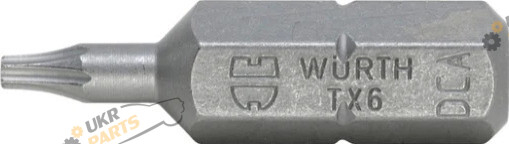 Бита Wurth TX6 C 6.3 1/4