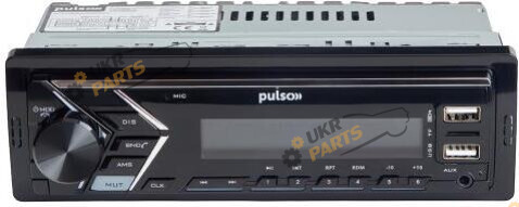 Бездисковая автомагнитола Pulso Автомагнітола Pulso-110111:RGB, USB, FM, RCA, LCD-дисплей, 4х50 Вт, керування через Bluetooth (P110111)