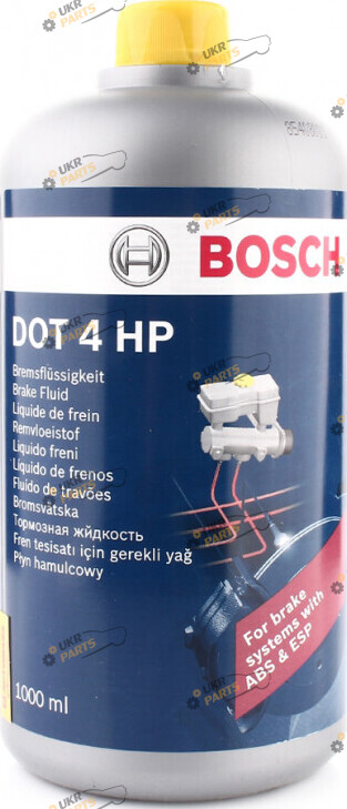 Тормозная жидкость Bosch DOT 4 Brake Fluid HP 1 л (1 987 479 061)