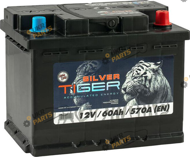 Автомобильный аккумулятор Tiger Silver 60 Ач (AFS060-S00)