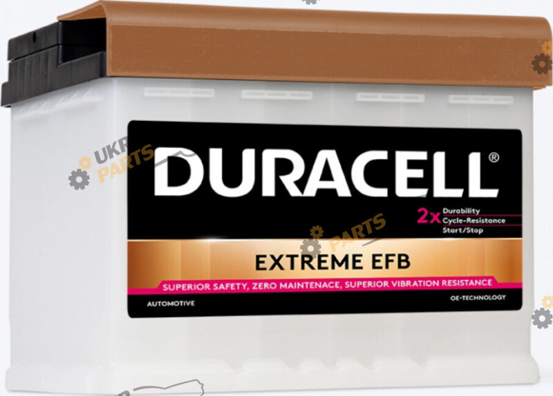 Автомобильный аккумулятор Duracell Extreme 60 Ач (DE60EFB)